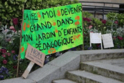 Les jardins d’enfants soutenus par Paris