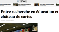 Éducation : Les limites des données probantes